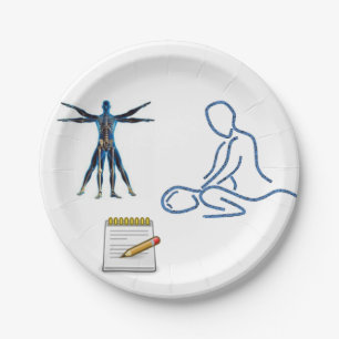 Assiettes En Carton Chiroprakteur de plaques à papier