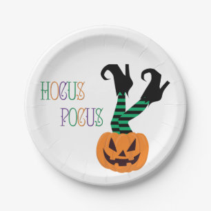 Assiettes En Carton Chocolat de Hocus Pocus