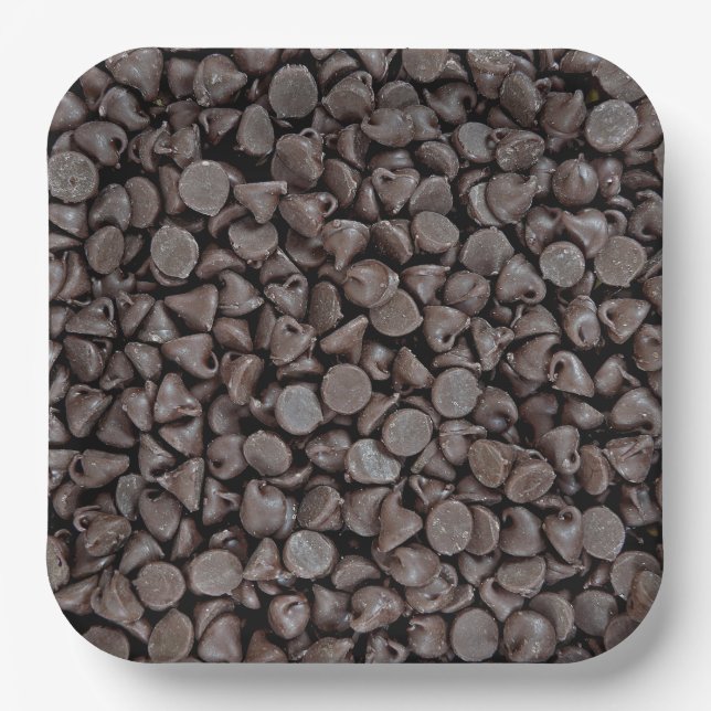 Assiettes En Carton Chocolate Chips Collection (Recto)