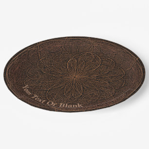 Assiettes En Carton Chocolate icing