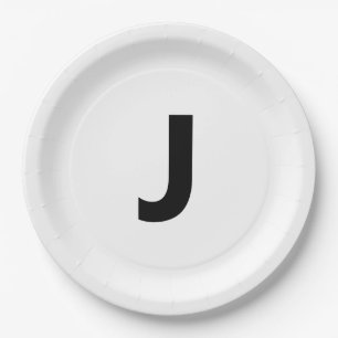 Assiettes En Carton Choisir une lettre Police : Ouvrir Sans Condensé