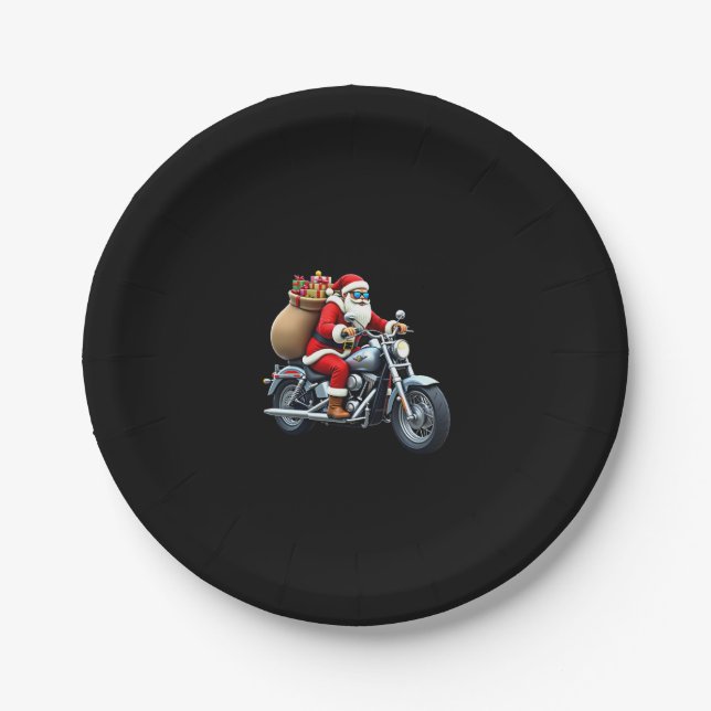 Assiettes En Carton Christmas (5) (Devant)