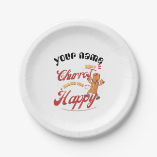 Assiettes En Carton Churros doux