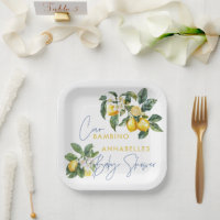 Ciao Bambino baby shower grec au citron