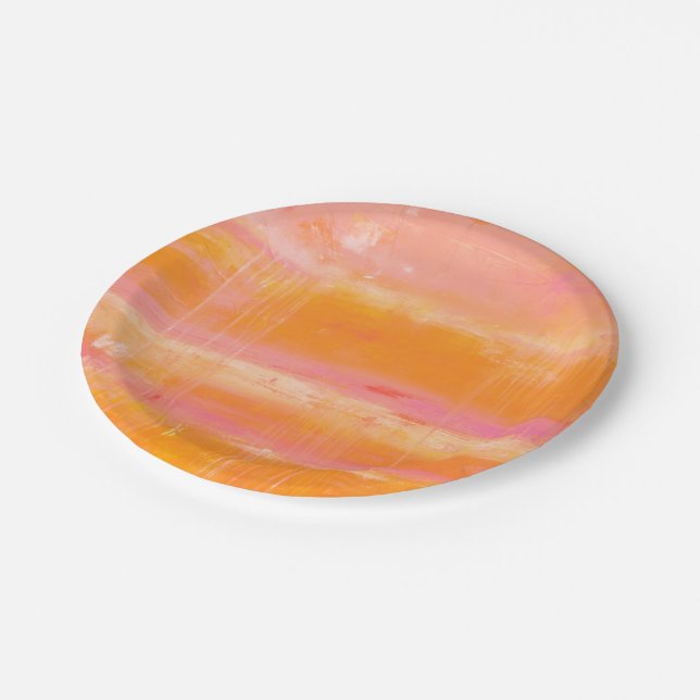 Assiettes En Carton Ciel des Caraïbes (Angle)