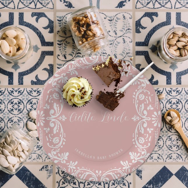 Assiettes En Carton Cielito Lindo Mexicain Papier Picado Talavera (Créateur téléchargé)