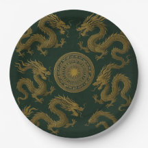 Circle of Dragons Plate