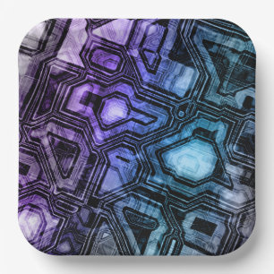 Assiettes En Carton circuits gemstone - astro shadow :