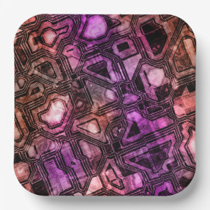Assiettes En Carton circuits gemstone - fiole d'astro :