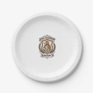 Assiettes En Carton Citoyenneté de Jésus Royaume ID Citoyenneté de Jés