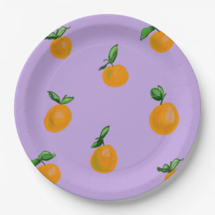 Assiettes En Carton Citrus Studio I