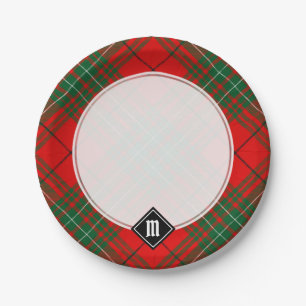 Assiettes En Carton Clan Cumming Tartan