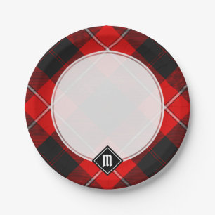Assiettes En Carton Clan Cunningham Tartan