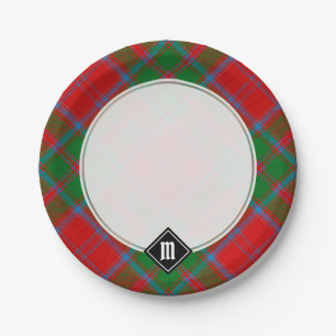 Assiettes En Carton Clan Drummond Tartan