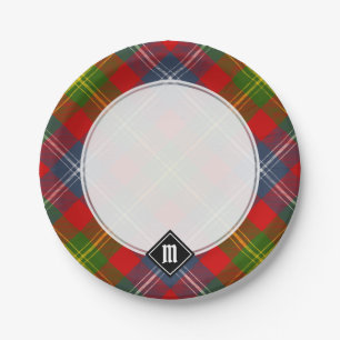 Assiettes En Carton Clan Forrester Tartan