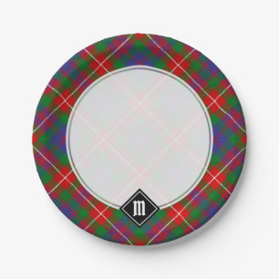 Assiettes En Carton Clan Fraser de Lovat Tartan Plaques de papier