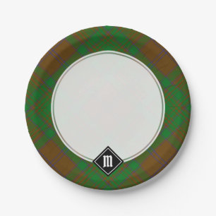 Assiettes En Carton Clan MacAlister de Glenbarr Hunting Tartan