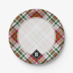 Assiettes En Carton Clan MacAlister Robe Tartan Plaques de papier