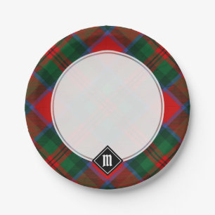 Assiettes En Carton Clan MacDuff Tartan