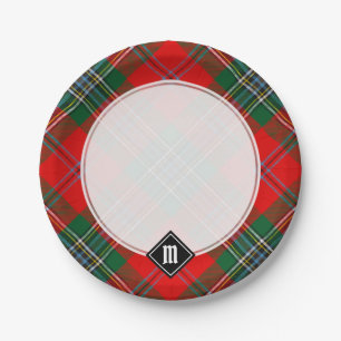Assiettes En Carton Clan MacLean Tartan