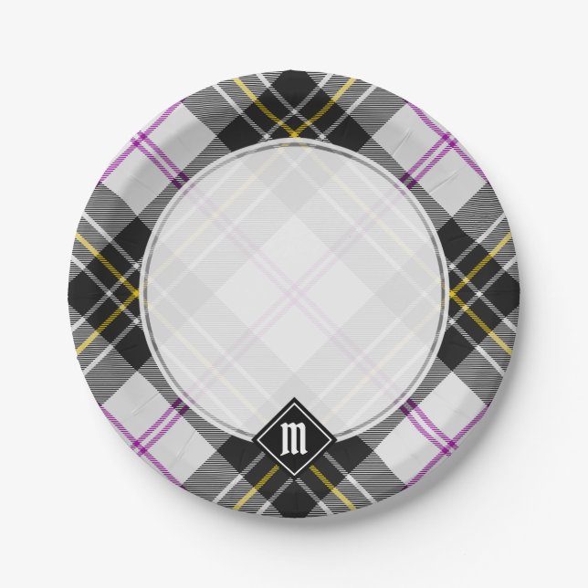 Assiettes En Carton Clan MacPherson Robe Tartan Plaques en papier (Devant)