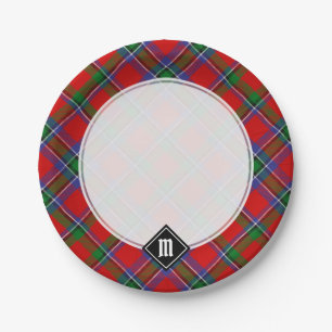 Assiettes En Carton Clan Sinclair Tartan