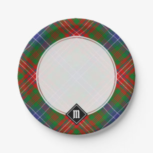 Assiettes En Carton Clan Wilson Modern Tartan