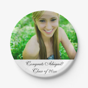 Assiettes En Carton Classe de 20XX Félicats Grad