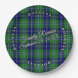 Assiettes En Carton Classic Scots Clan Douglas Tartan Événement