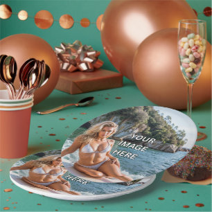 Assiettes En Carton CLASSIQUE! 🍽️ plaque de papier rond personnalisée