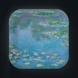 Assiettes En Carton Claude Monet<br><div class="desc">Nymphéas - Claude Monet,  Huile sur toile,  1906</div>