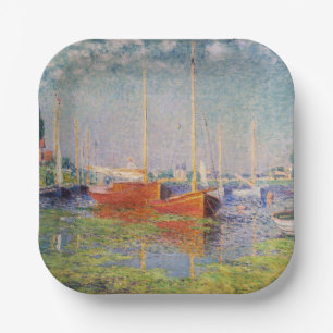 Assiettes En Carton Claude Monet - Argenteuil
