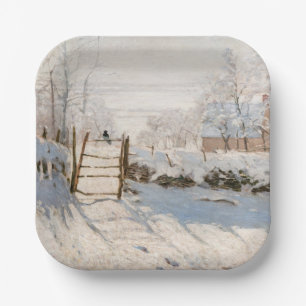 Assiettes En Carton Claude Monet - Le Magpie