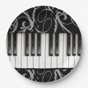 Assiettes En Carton Clavier pour piano