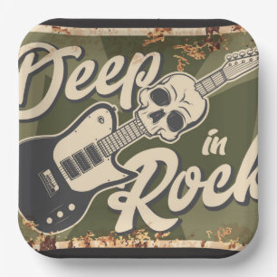 Assiettes En Carton Club de musique