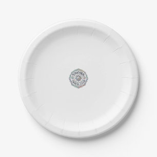 Assiettes En Carton Club de voyage licorne Création originale Zazzle_1
