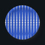 Assiettes En Carton Cobalt Blue and White Polka Dots Paper Plate<br><div class="desc">Cobalt Blue and White Polka Dot Paper Plate</div>