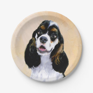 Assiettes En Carton Cocker Spaniel (Parti) Peinture - Art Chien origin