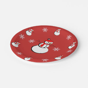 Assiettes En Carton Collection de Noël Suzanne Elizabeth  Fêtes