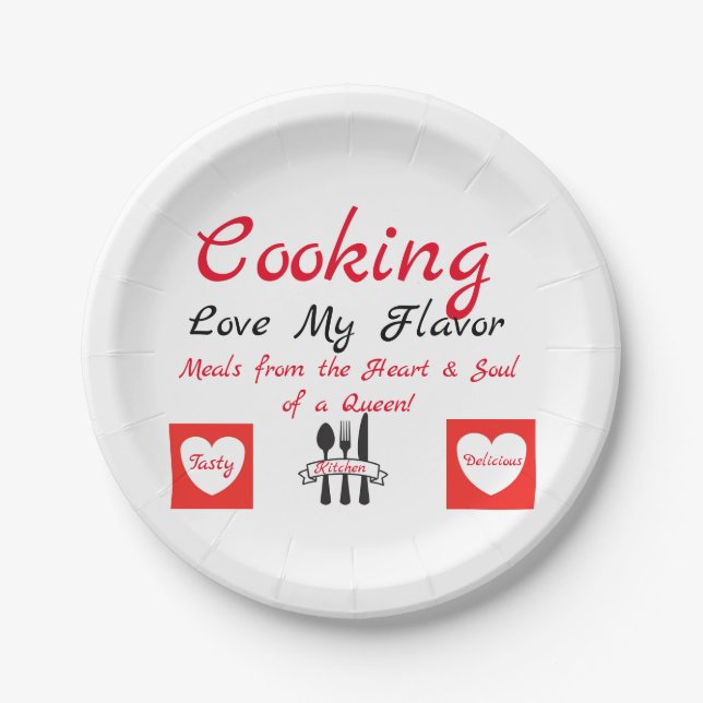 ASSIETTES EN CARTON COLLECTION DE REINE SHOPPING (Devant)