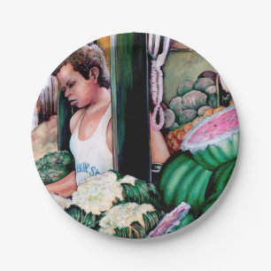 Assiettes En Carton Comment aimes-tu ces melons ?