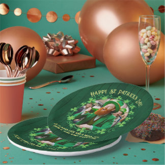 Assiettes En Carton Compagnie de la bière et du trèfle