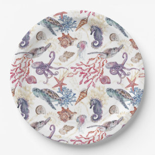 Assiettes En Carton Composition de l'eau souterraine Conception 1