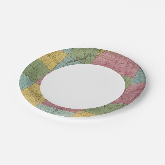 Assiettes En Carton Comté d'Allegany (Angle)