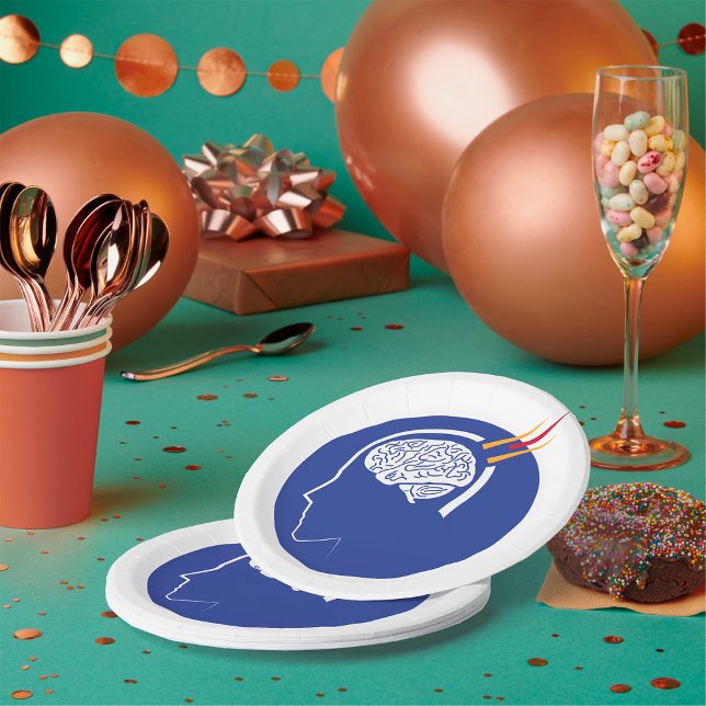 Assiettes En Carton Concept mental (Créateur téléchargé)