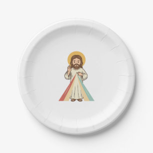 Assiettes En Carton Conception de chemise vectorielle de bénédiction r