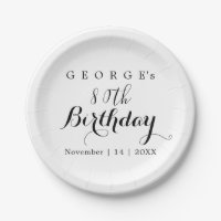 Conception de fête d'anniversaire en typographie m