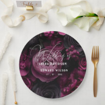 conception de mariage floral bordeaux mettant en v