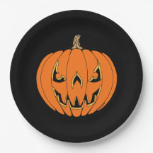 Conception d'Halloween de citrouille effrayante Ja