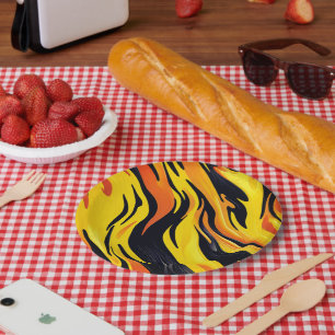 Assiettes En Carton Conception par bandes